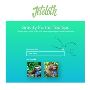 Jetsloth - Gravity Forms Tooltips