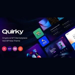 Quirky - NFT, Token & Blockchain WCFM Marketplace WordPress Theme